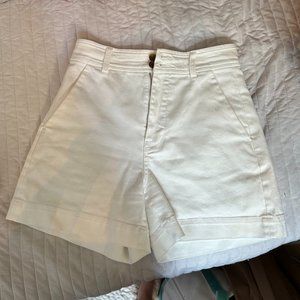 Everlane Way-High Twill Short in size 2